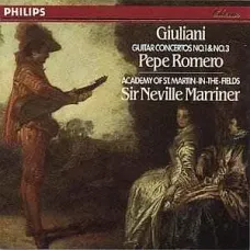 Giuliani Guitar Concertos #1 #3 (Pepe Romero, Academy of St Martin, 6 tracks)