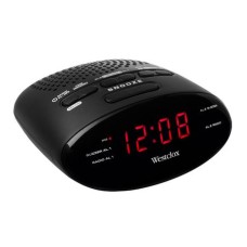 Westclox 80205 Dual Alarm Clock Radio