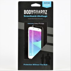 BodyGuardz - UltraTough Clear ScreenGuardz, Crystal Clear Anti-Microbial Screen Protection For Galaxy S6 Edge