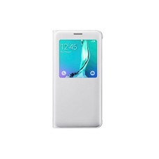 Genuine Samsung Galaxy S6 Edge+ Case S-View Flip Cover Folio - White