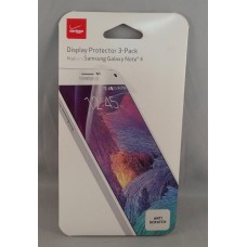 Verizon Display Protector 3-pack For Samsung Galaxy Note 4