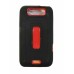 Beyond Cell Duo Shield Phone Case Suitable For LG MS840 - Red/Black