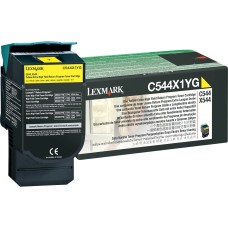 Lexmark C544x1yg Yellow Toner Cartridge Extra High Yield 4k C544 C546 