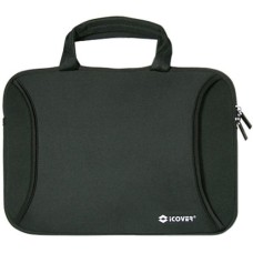 Icover Black Neoprene Case For Chromebook 10-12 Inches Soft Padded Handles