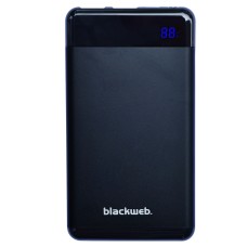 Blackweb Bwa17wi028 Slim Portable Battery 6000mah - Black