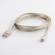Blackweb Metal Micro-USB Cable 5 Feet BWA17WI019 Gold