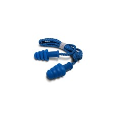 Mccordick Workhorse Metal Detectable Corded Nrr 27 Decibels Earplugs, Blue 